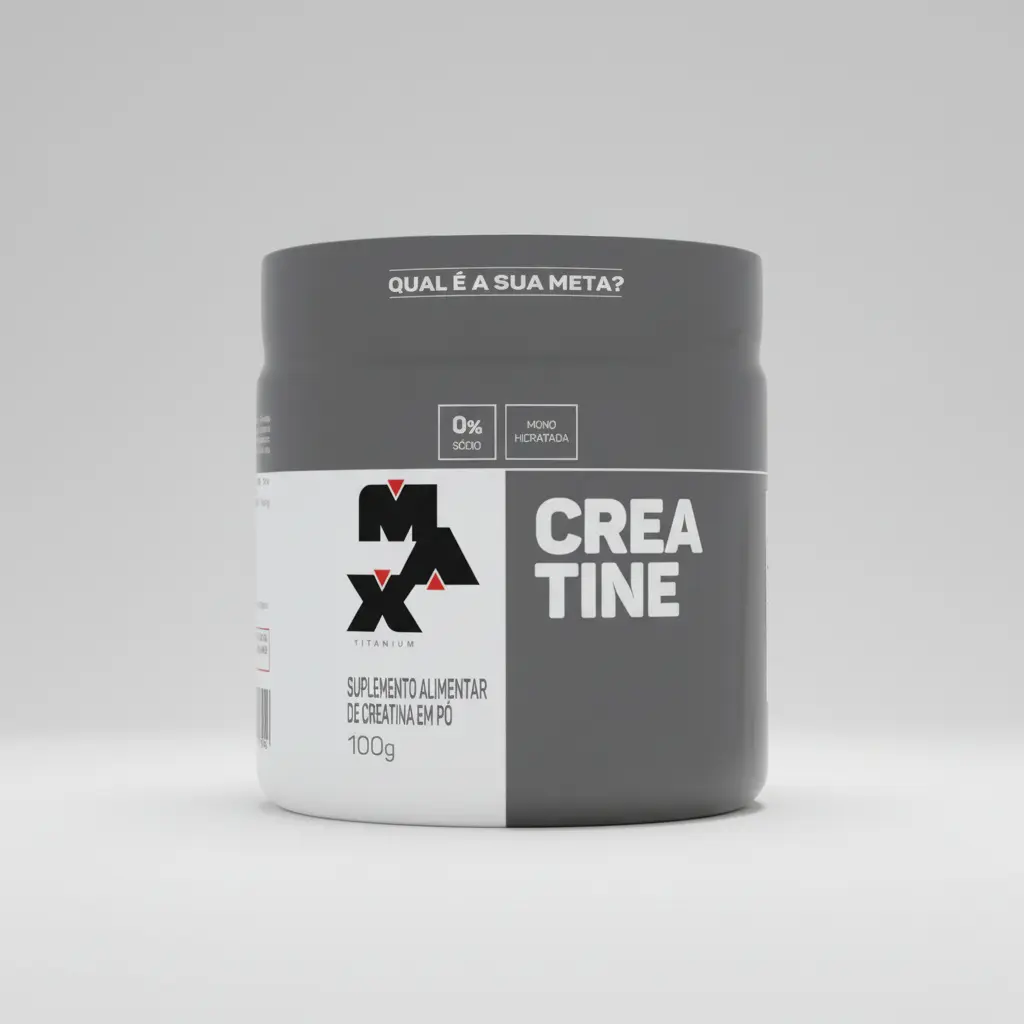 Creatina Max Titanium 100g vale a pena? Review rápida e direta