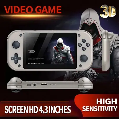game portatil R43 M17 Pro + 20mil Jogos